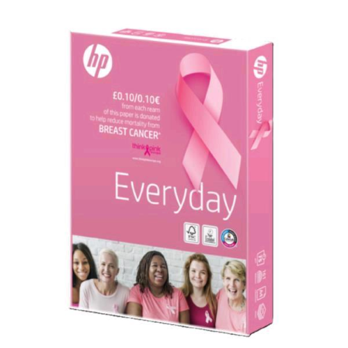 HP EVERYDAY CARTA FOTOCOPIATRICI E STAMPANTI A4 BIANCA 75Gr/Mq RISMA DA 500 FOGLI 5 Pz.